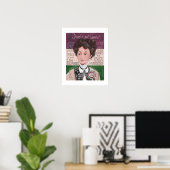 Poster Emmeline Pankhurst | votes pour les femmes | Poste (Bureau à domicile)