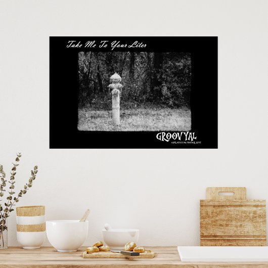 Poster Emmène-Moi À Ton Litier (Cuisine)