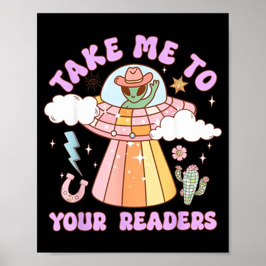 Poster Emmenez les lecteurs Professeur Alien Halloween Li (Devant)