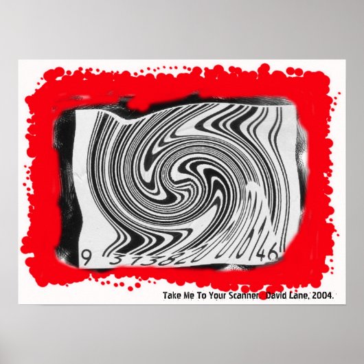 Poster Emmenez-Moi À Votre Scanner. (Devant)