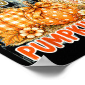 Poster Emmenez-moi au patch de citrouilles Halloween auto (Coin)