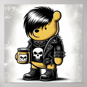 Poster Emo Winnie l'Ourson 1