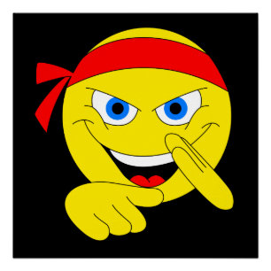 Poster Emoji de combat