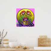 Poster Emoji Pleurant Tes Arc-En-Ciel Tears Graphique Imp (Cuisine)
