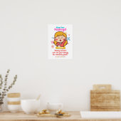 Poster Emotion Enfants Avec Excité (Cuisine)