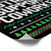 Poster Emotional Suprt Coworker Funny Ugly Christmas Swea (Coin)