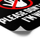 Poster Emotional-suprt Human Halloween Costume Do Not Pet (Coin)