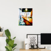 Poster Émotionnel pour motiver, logique pour justifier (Bureau à domicile)