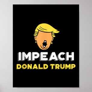 Poster Empêcher Donald Trump - Pas mon président Drôle Dr