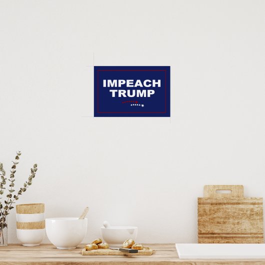 Poster Empêcher Trump (Cuisine)