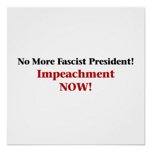 Poster Empêcher Trump maintenant (Devant)