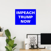 Poster Empêcher Trump maintenant (Bureau à domicile)