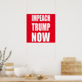 Poster Empêcher Trump maintenant (Cuisine)