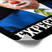 Poster Empêchez Les Anti-Trump D'Élire Un Clown D'Attendr (Coin)