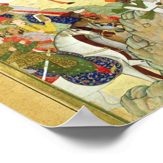 Poster Empereur Akbar's triumphant entry into Surat, frai (Coin)