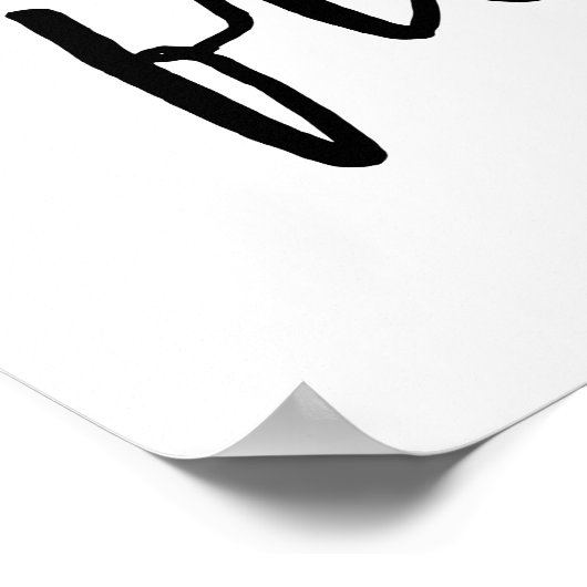 Poster Empereur et pépinière à flèche sauvage et libre (Coin)