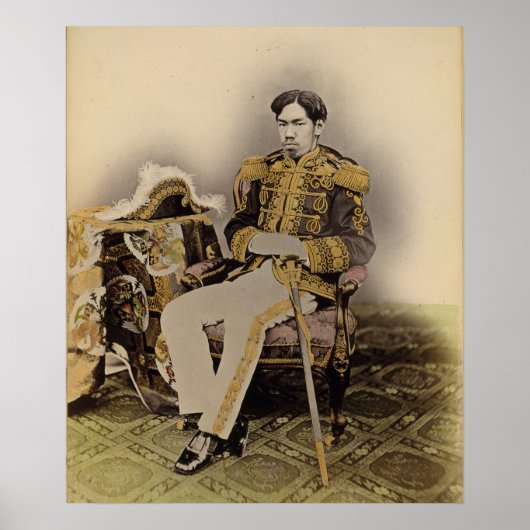 Poster Empereur Meiji (Devant)
