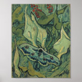 Poster Empereur Moth | Vincent van Gogh (Devant)