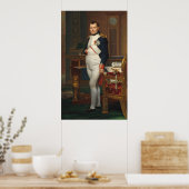 Poster Empereur Napoléon - Jacques-Louis David Art (Cuisine)