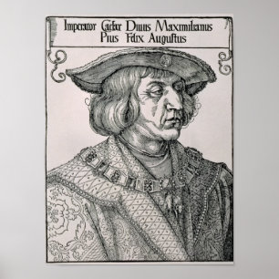 Poster Emperor Maximilian I of Germany