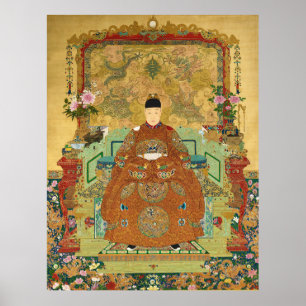 Poster Emperor Zhe (artist Unknown) after 1620