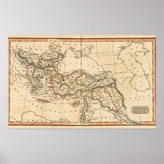 Poster Empire ottoman (Devant)