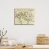 Poster Empire perse antique (Cuisine)