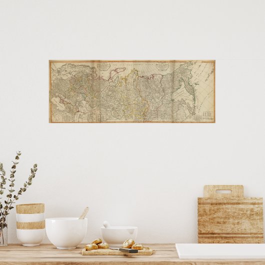 Poster Empire russe 6 (Cuisine)