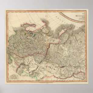 Poster Empire russe Ouest