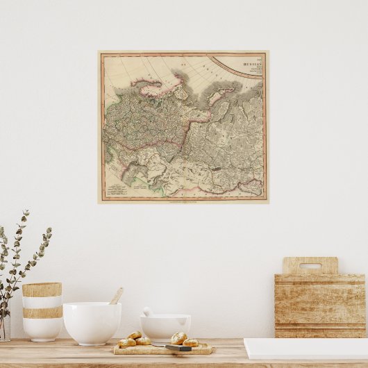 Poster Empire russe Ouest (Cuisine)