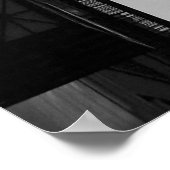 Poster Empire State Bldg avec drapeaux (Coin)