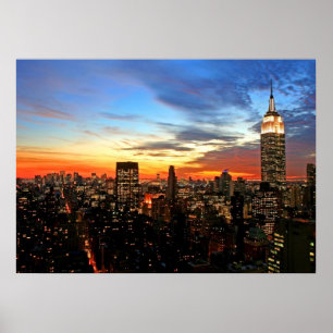 Poster Empire State Building/copie de New York