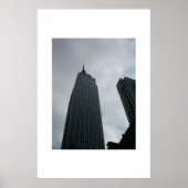 Poster Empire State Building NYC (Devant)
