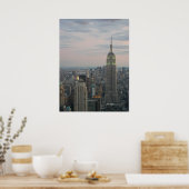 Poster Empire State Twilight (Cuisine)