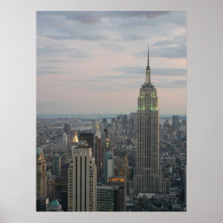 Poster Empire State Twilight