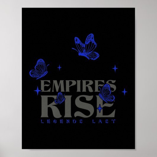 Poster Empires Rise Legend Dernier modèle papillon Q (Devant)