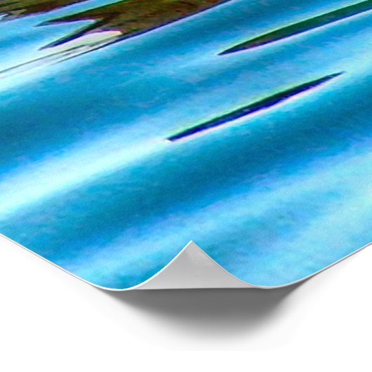 Poster Emplacement de repos (Coin)