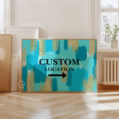 Poster Emplacement personnalisé Signal Préppy Dorm Décor