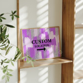 Poster Emplacement personnalisé Signal Preppy Dorm Decor 