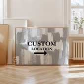 Poster Emplacement personnalisé Signer Décor de dortoir p