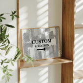 Poster Emplacement personnalisé Signer Décor de dortoir p