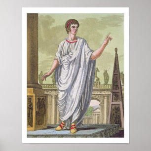 Poster Emploi de revendication de citoyen romain, de