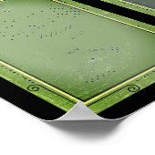 Poster Employé customisé de l'affichage photo du mois (Coin)