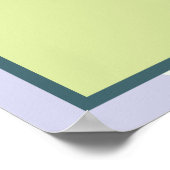 Poster Employé customisé de l'affichage photo du mois (Coin)