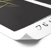 Poster Employé de l'affichage photo de la reconnaissance (Coin)