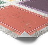 Poster Employé de reconnaissance de l'affichage photo du  (Coin)