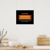 Poster Employé drôle du mois Votre nom Plaque (Cuisine)