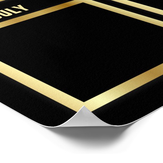 Poster employé du mois 4x4 photo reconnaissance displa (Coin)