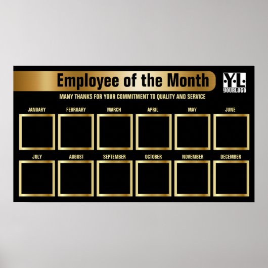 Poster employé du mois 4x4 photo reconnaissance displa (Devant)