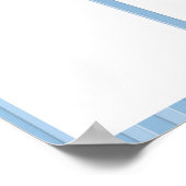 Poster employé du mois affichage pour les photos 4x6 (Coin)